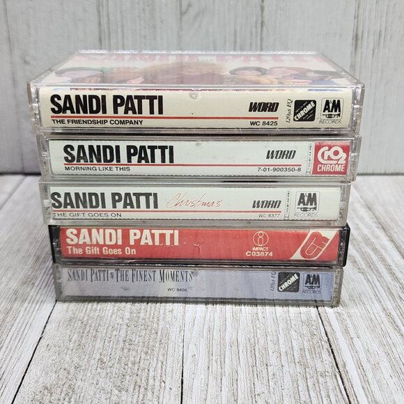 Sandi Patti - Audio Cassettes Tapes Bundle - Lot Of 5 - Picture 2 of 3